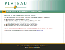 Tablet Screenshot of onenumber.plateautel.com